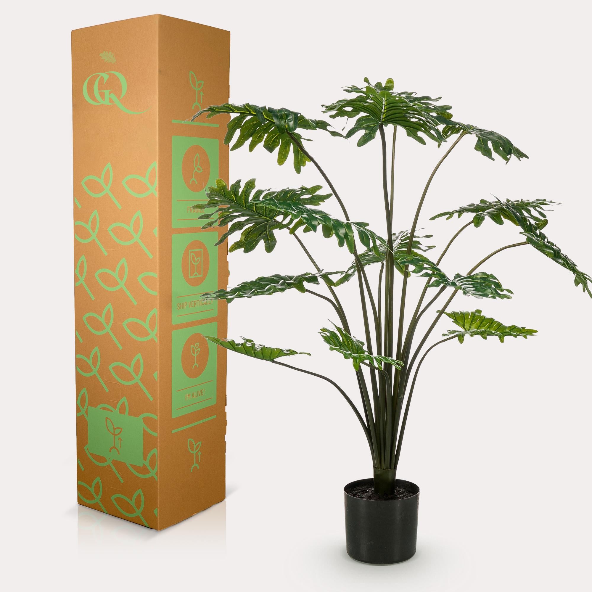 Pianta artificiale - Philodendron - 105 cm