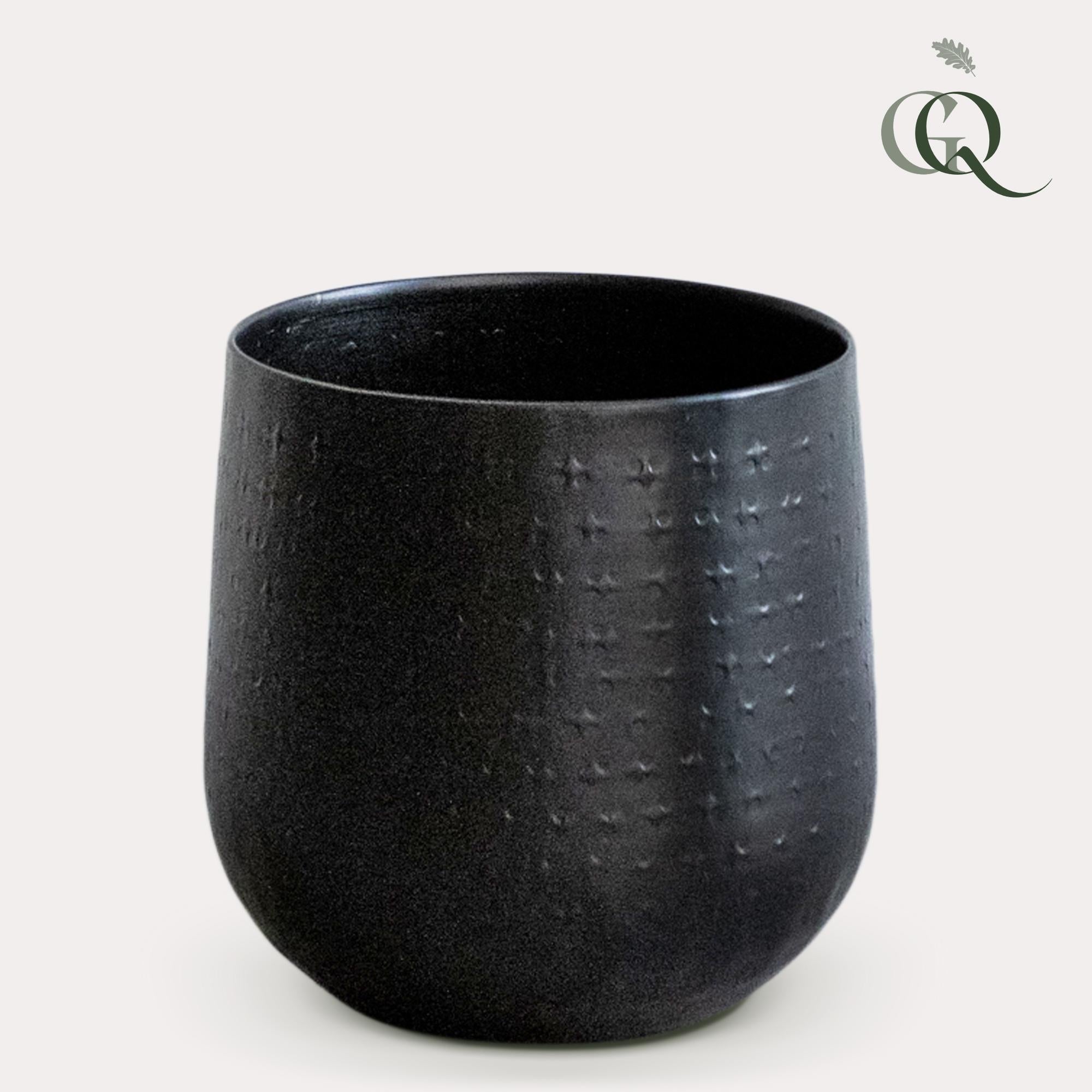 Pot - Matzwart - Gina Da Karakter - S - H16 W16
