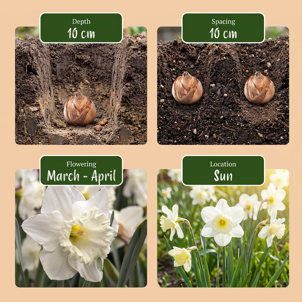 280x Bulb Sunny Garden - Bloembollen - Zonnige tuinbol - Diversen - Zomerbloeier - Bolmaat 10/12