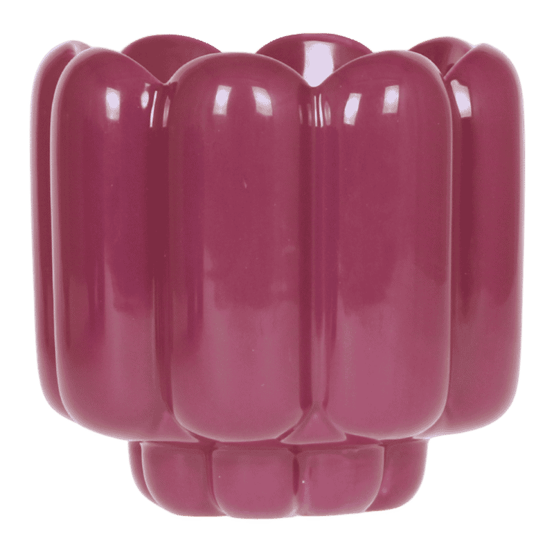 Kolibri Home | Retro sierpot - Paars - Ø12cm