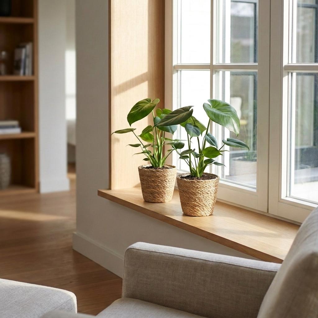 Monstera Deliciosa - Gatenplant - 4x - Pot 12cm - Hoogte - 30cm