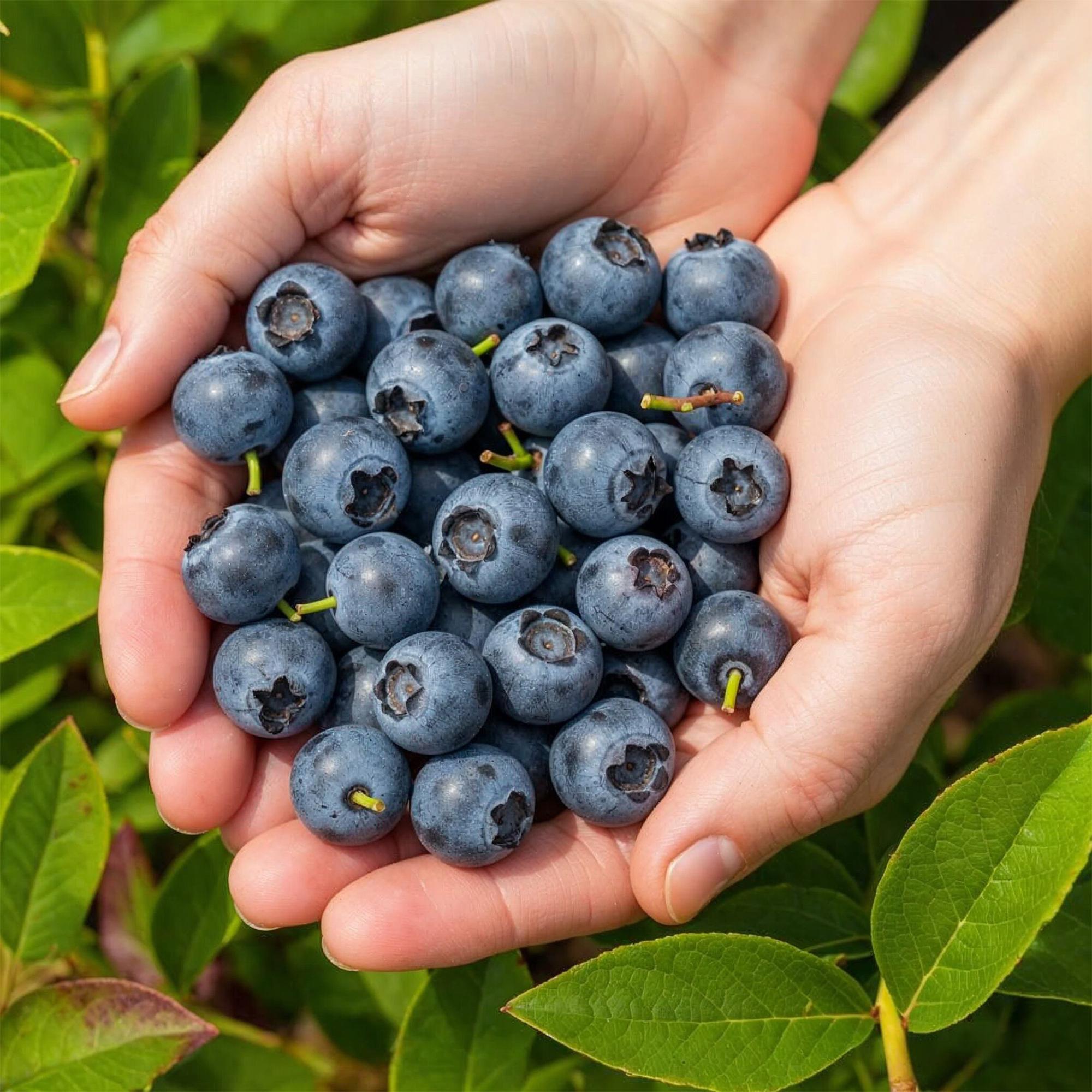 Blauwe Bes - Vaccinium corymbossum Northland - Winterhard - 6 Planten - Pot 9 cm - Blauwe Bes