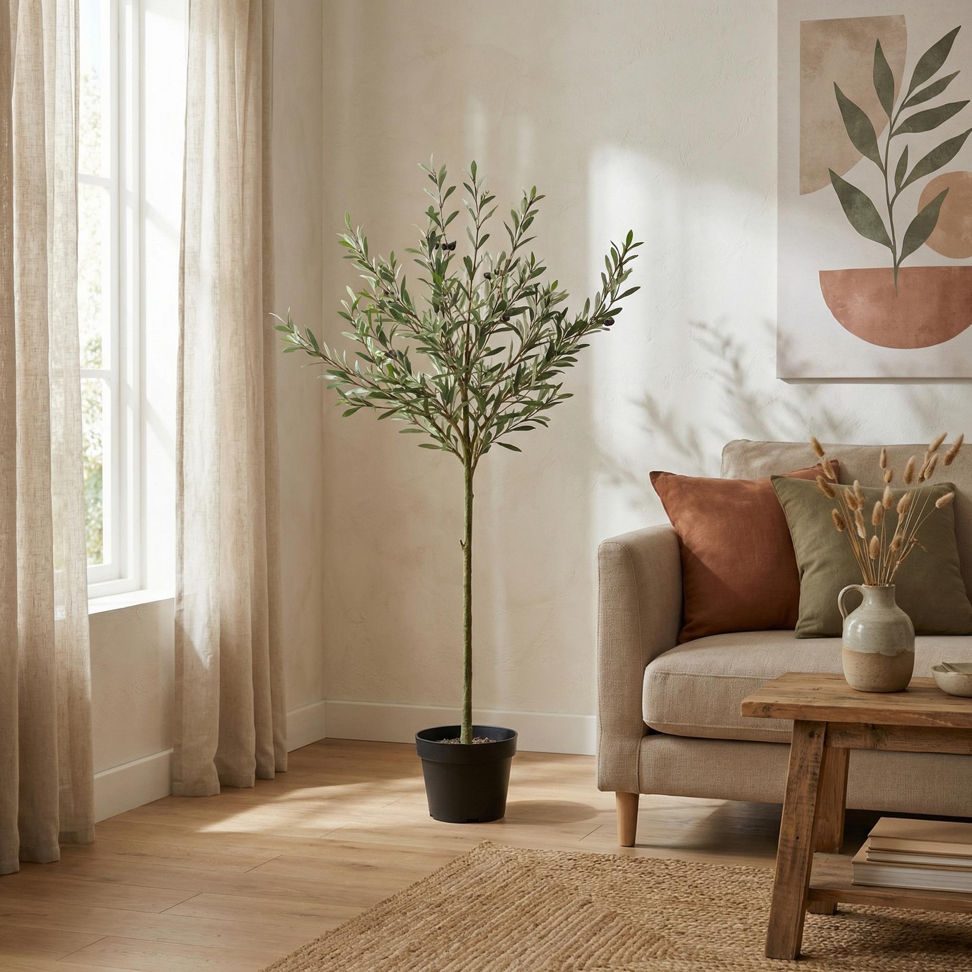 Kunstplant - Olijfboom - 150cm