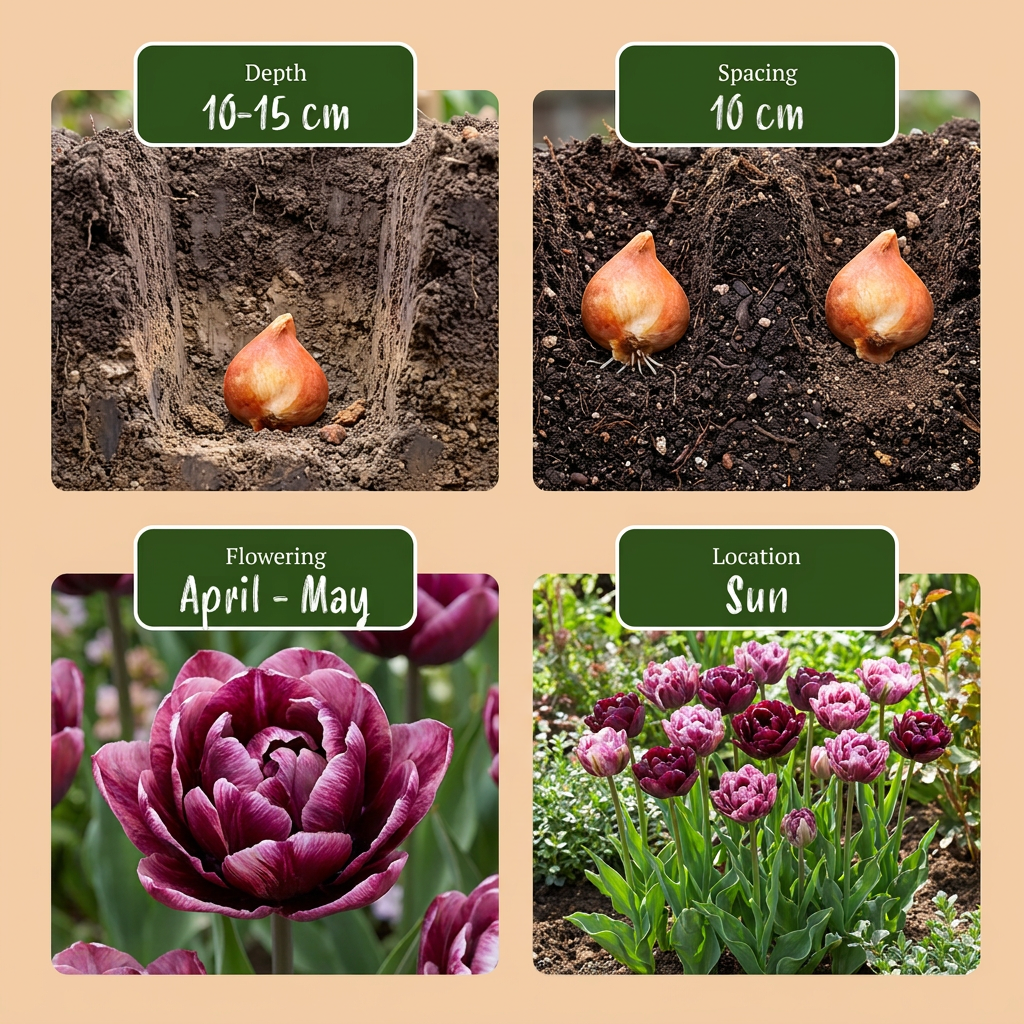24x Tulipa Sweet Desire mix - Bloembollen - Tulp Sweet Desire mix - Diversen - Voorjaarsbloeier - Bolmaat 11/12