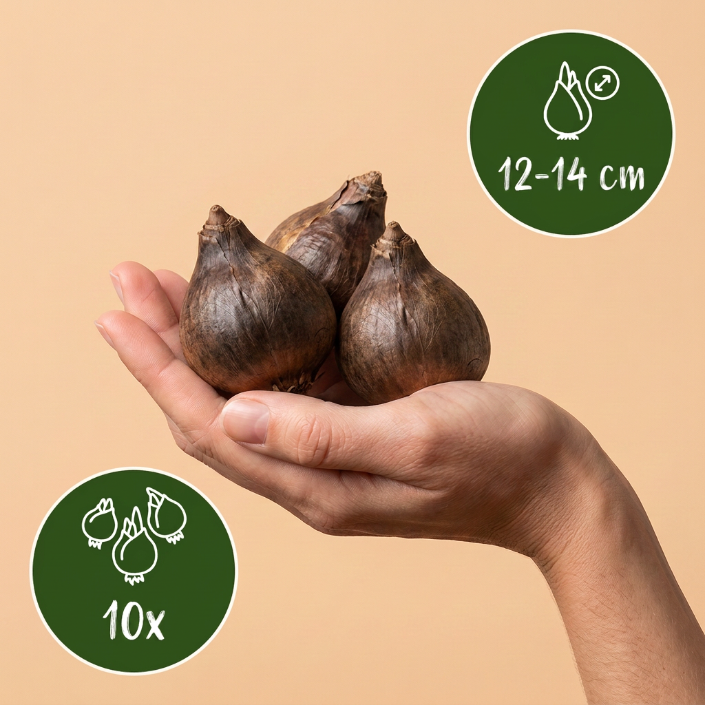 10x Camassia Leichtlinii Mix - Kvetoucí cibule - Velká Camassia - Modrá a bílá - Letní kvetoucí - Velikost cibule 12/14