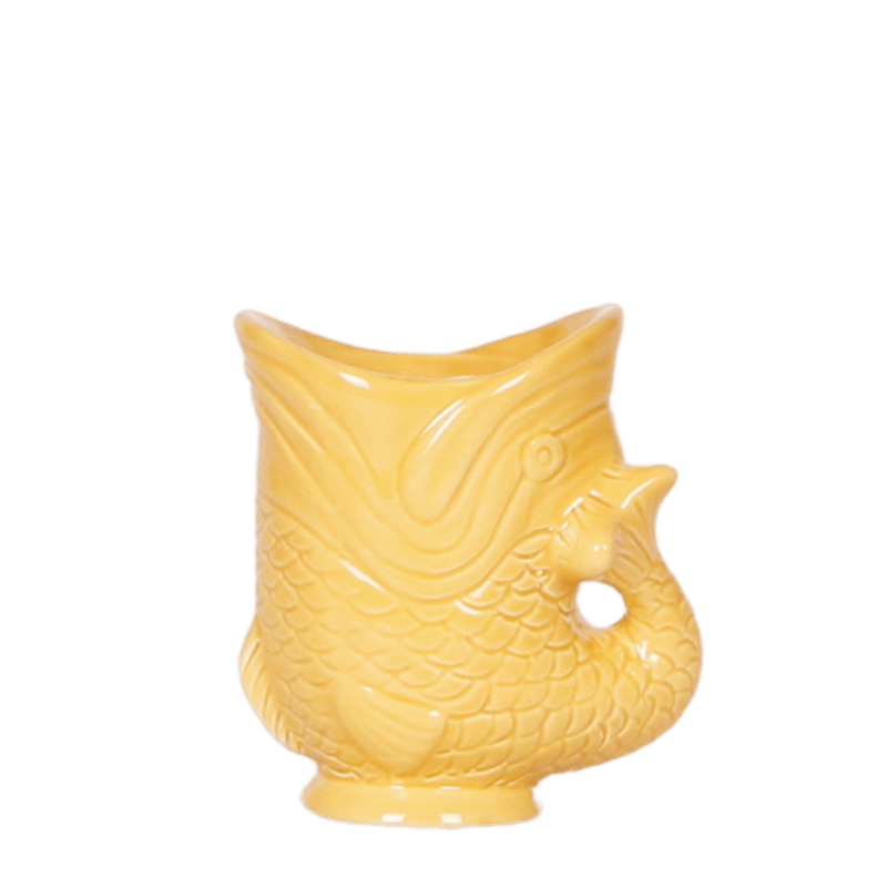 Kolibri Home | Fish sierpot - Geeloranje - Ø6cm