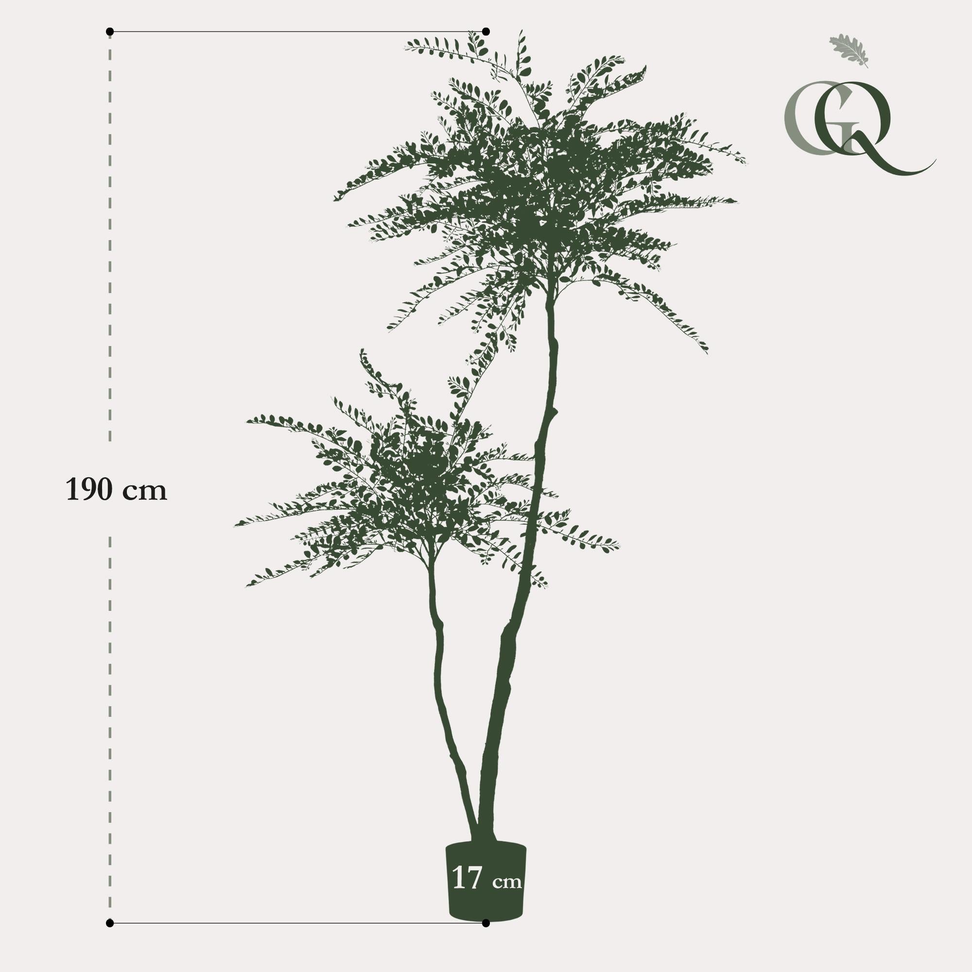 Künstliche Pflanze – Sophora-Baum – Honigbaum – 190 cm