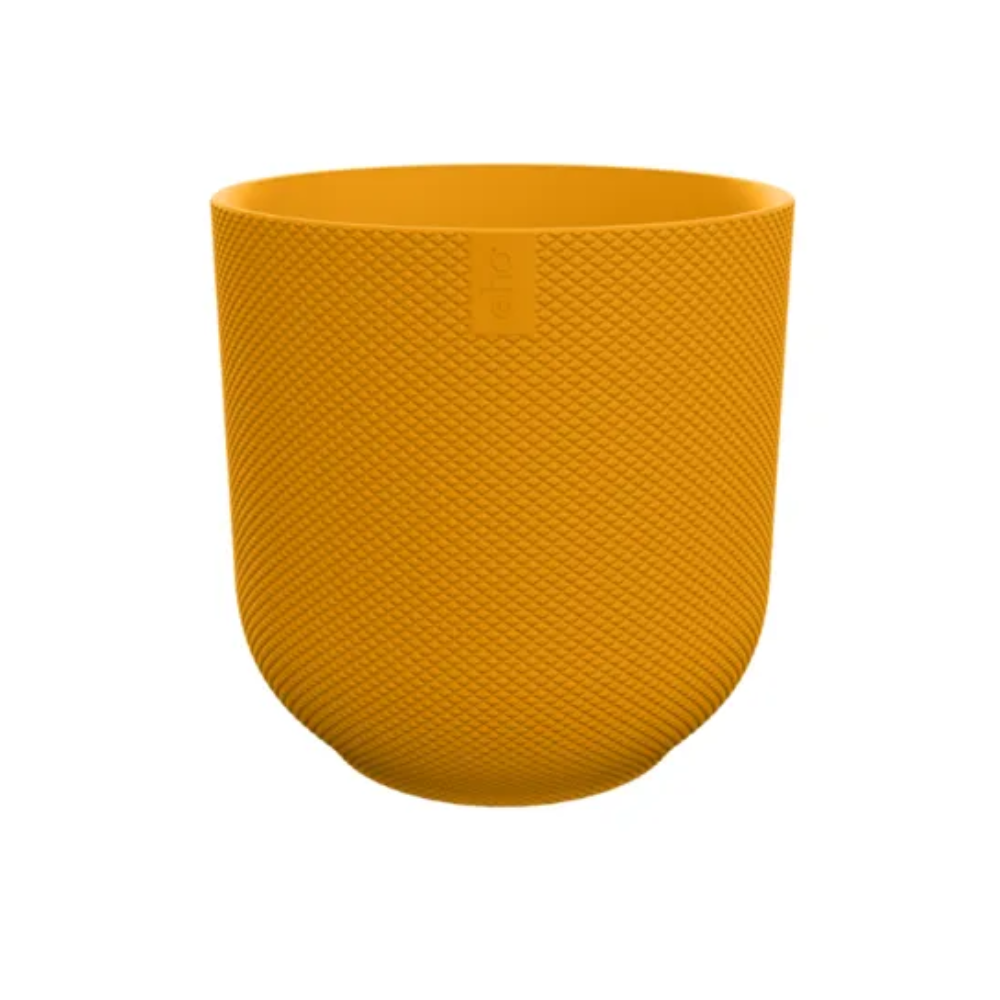 Pot Elho Jazz Round Amber Yellow - D14