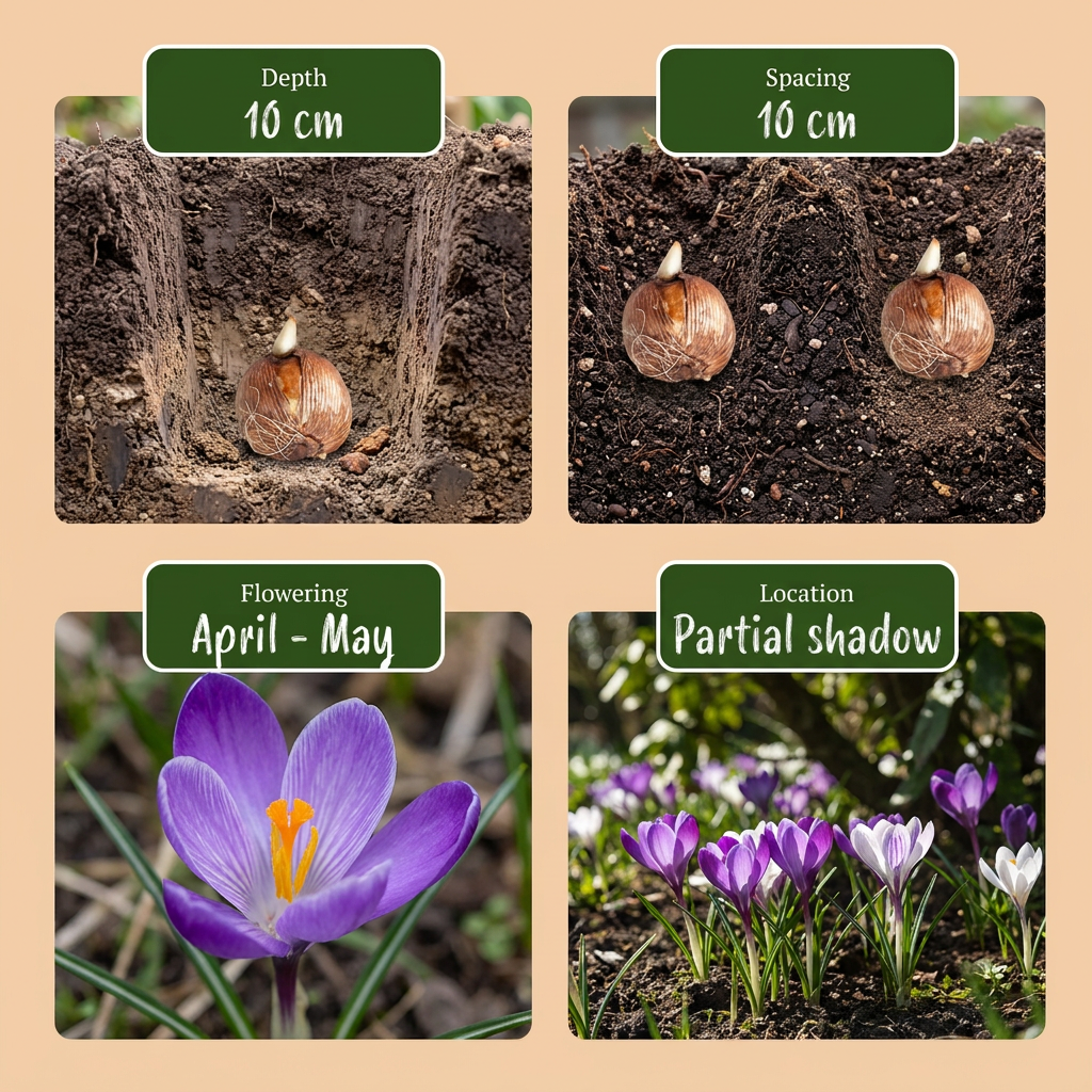 50x Lökskärm Trädgård - Blomlökar - Diverse - Sommarblommande - Lökstorlek 10/12