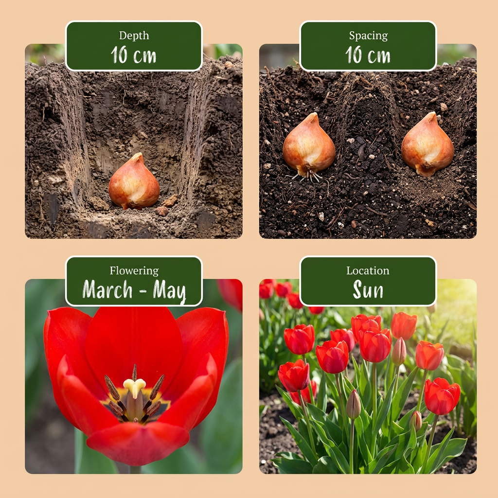 500x Bulbs From Holland - Flower bulbs - Bulbs from Holland - Miscellaneous - Summer bloomer - Bulb size 10/12