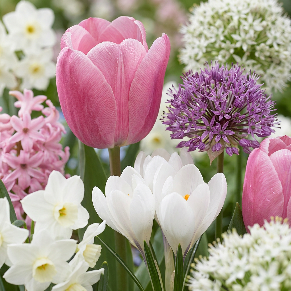 250x Bulb Garden Pink - Bloembollen - Bollentuinroze - Diversen - Zomerbloeier - Bolmaat 10/12