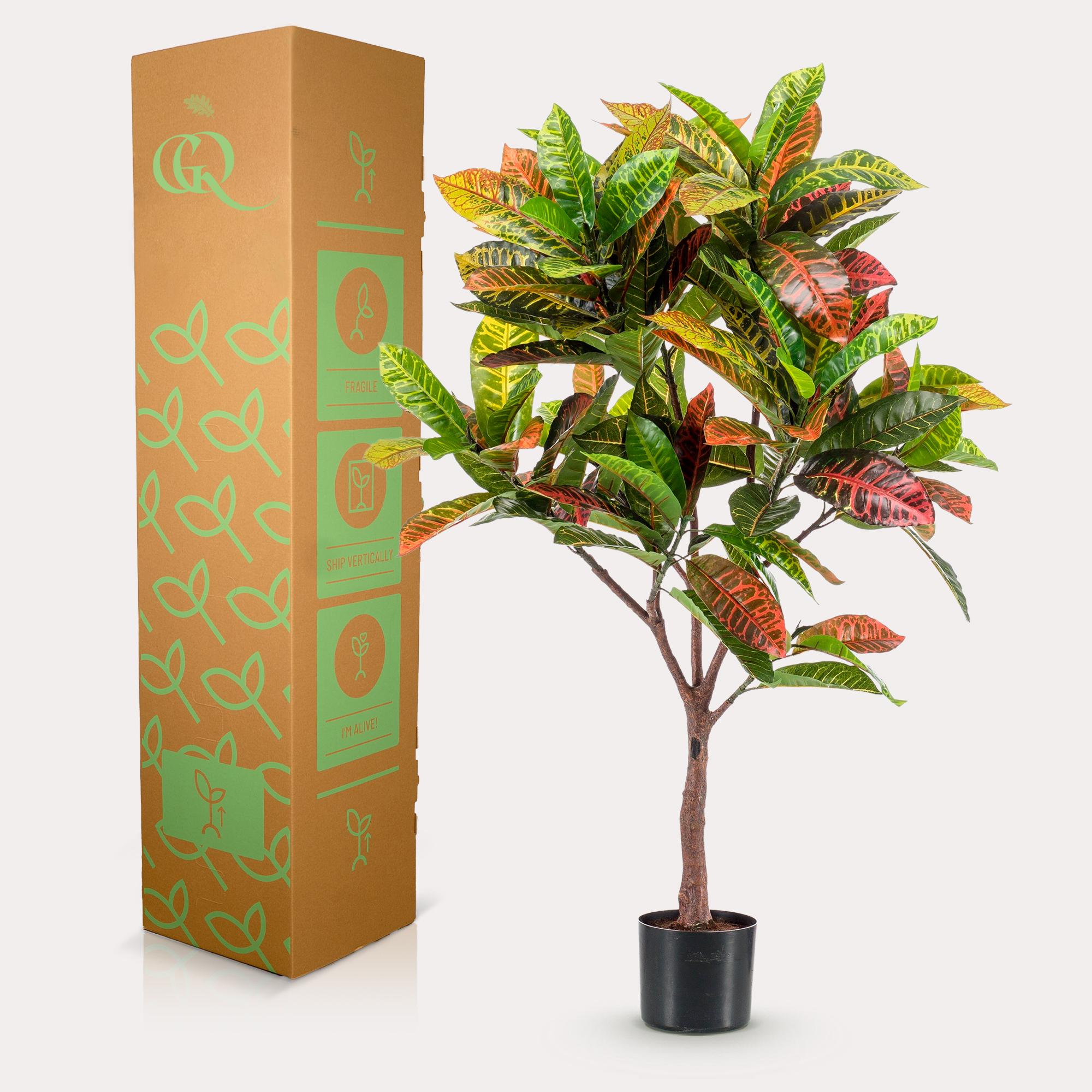 Künstliche Pflanze – Croton Codiaeum – Wunderstrauch – 120 cm