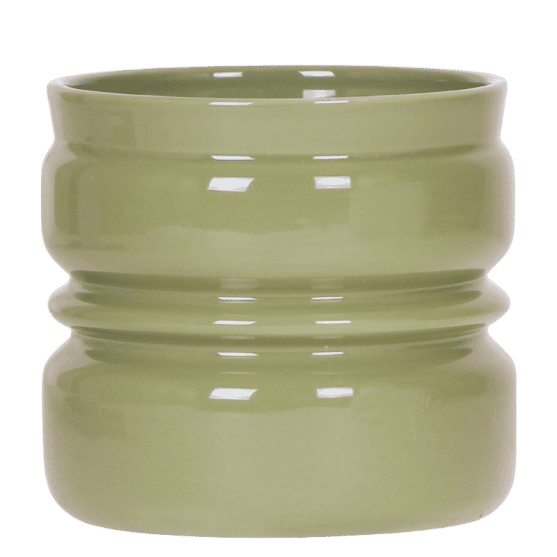 Kolibri Home | Noma sierpot - Groen - Ø12cm