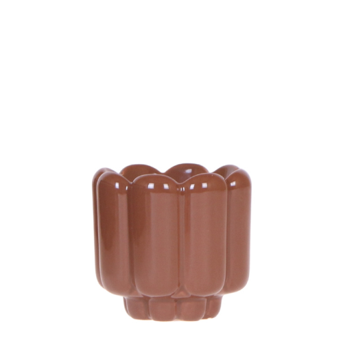Kolibri Home | Retro Shine sierpot - Brown - Ø6cm