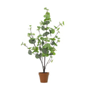 Kunstplant Eucalyptus green - 86cm