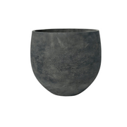 Vaso Orb nero lavato - D32 x H28