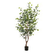 Kunstplant - Eucalyptus - Blauwe Gomboom  - 140 cm