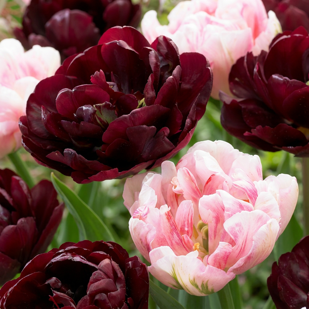 24x Tulipa Sweet Desire mix - Bloembollen - Tulp Sweet Desire mix - Diversen - Voorjaarsbloeier - Bolmaat 11/12
