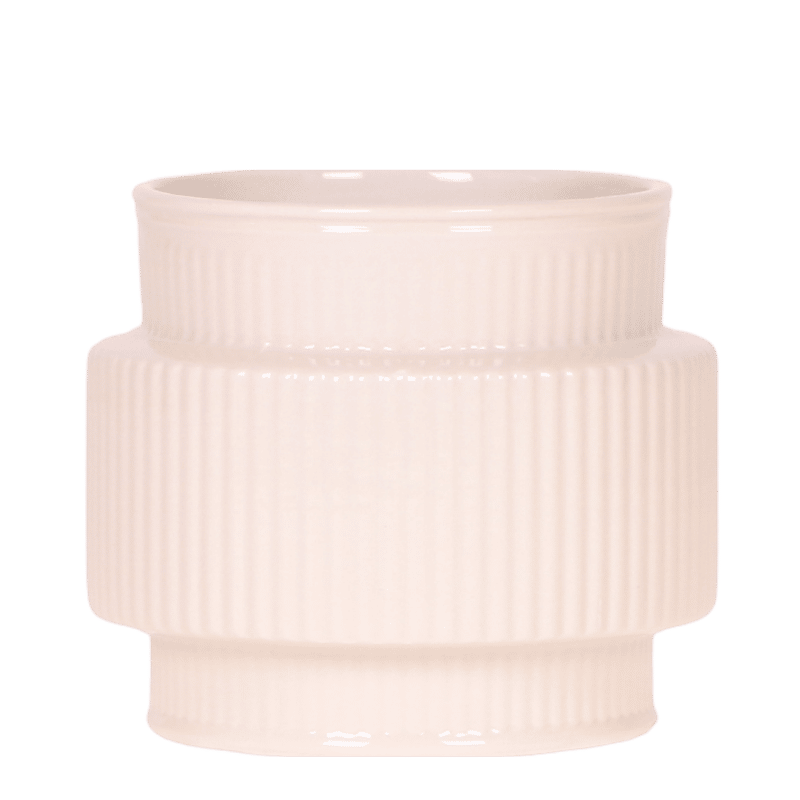 Kolibri Home | Allure sierpot - Wit - Ø9cm