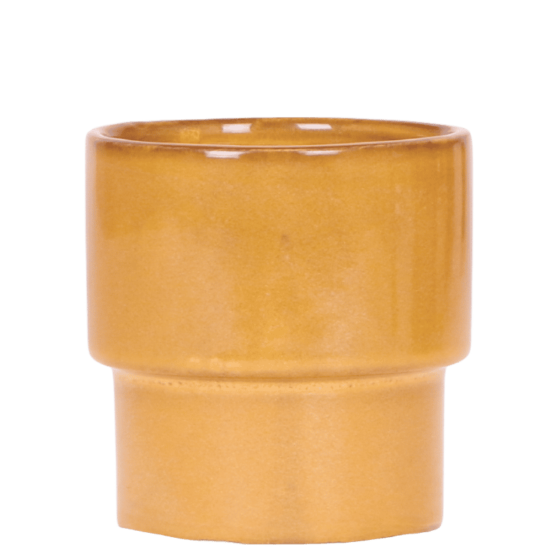 Kolibri Home | Timeless sierpot - Geel - Ø9 cm