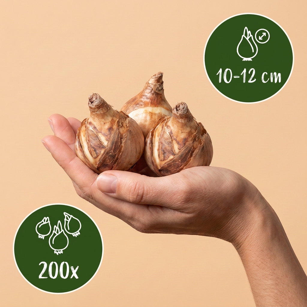 200x Narcissus Tete-A-Tete - Bloembollen - Miniatuurnarcis - Geel - Voorjaarsbloeier - Bolmaat 10/11
