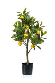 Pianta artificiale - Citrus Limonia - Albero di limone - 75 cm