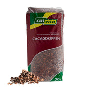 Culvita - Cacaodoppen 70 Liter - Cacao geurende bodembedekker - Organische bodemverbeteraar