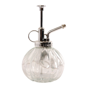 Spruzzatore per piante trasparente/argento - Vetro - L 8,8 x P 8,8 x A 15,4 0,25 litri