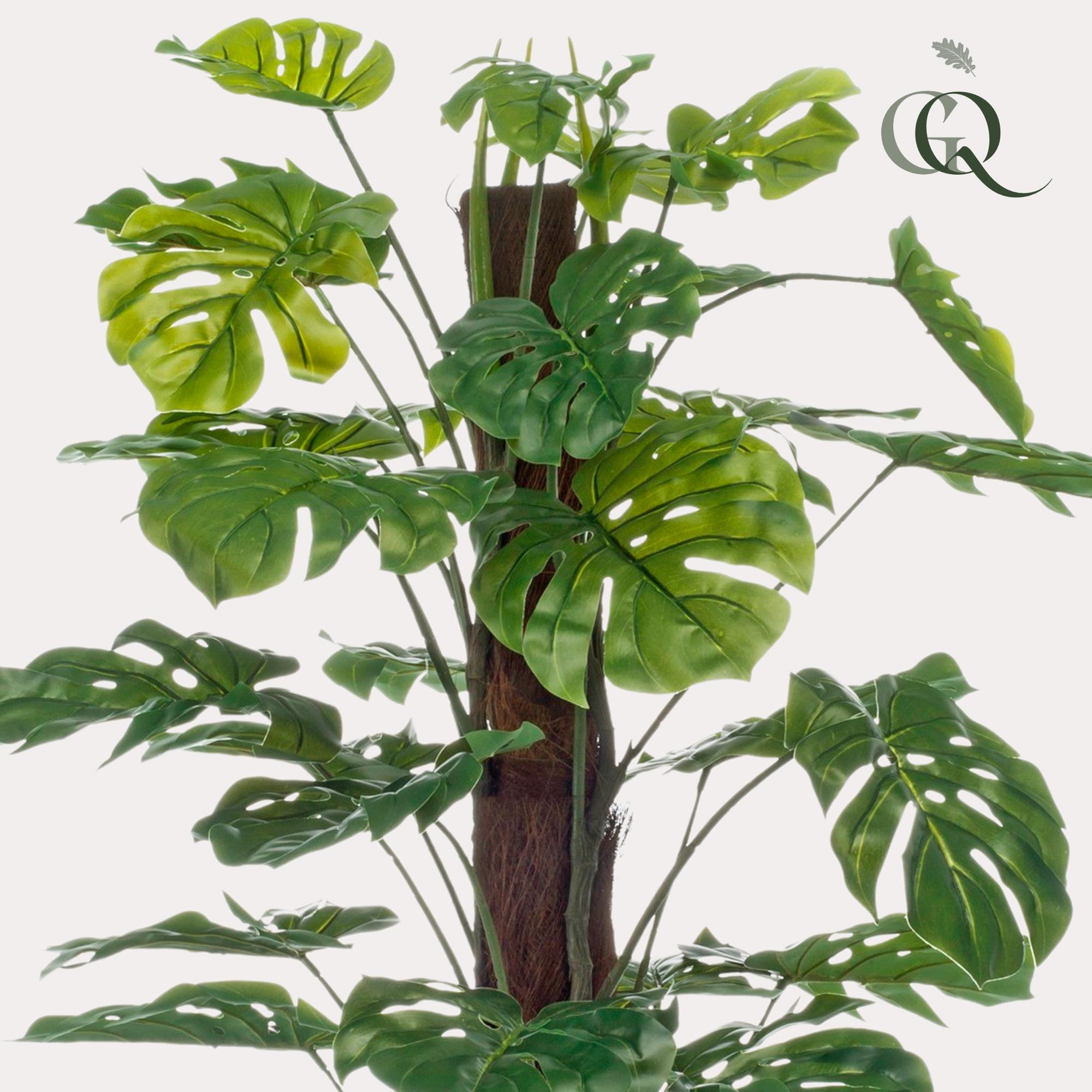 Monstera Deliciosa - pianta artificiale - 120 cm