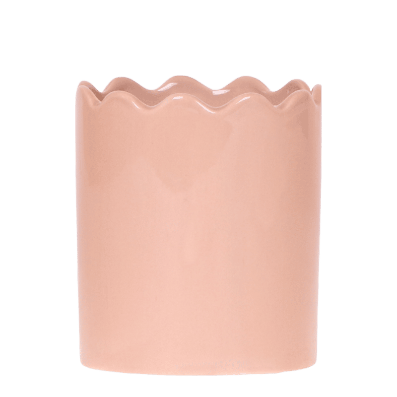 Kolibri Home | Curve sierpot - Oudroze - Ø9cm