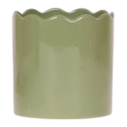 Kolibri Home | Curve sierpot - Groen - Ø12cm