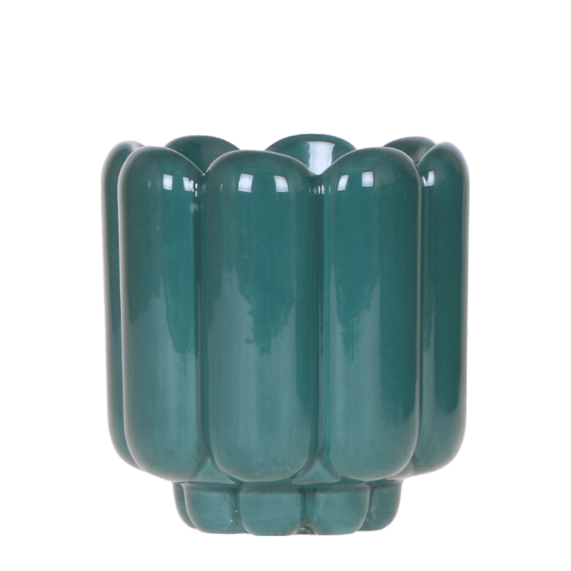 Kolibri Home | Retro sierpot - Groen - Ø9m
