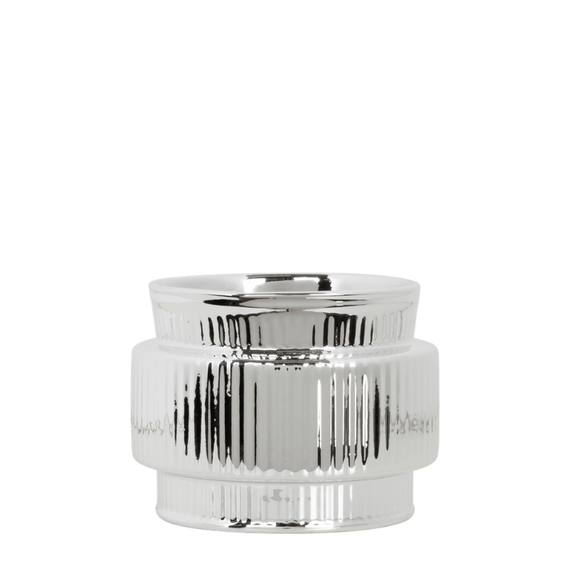 Kolibri Home | Allure Shiny sierpot - Zilver - Ø6cm