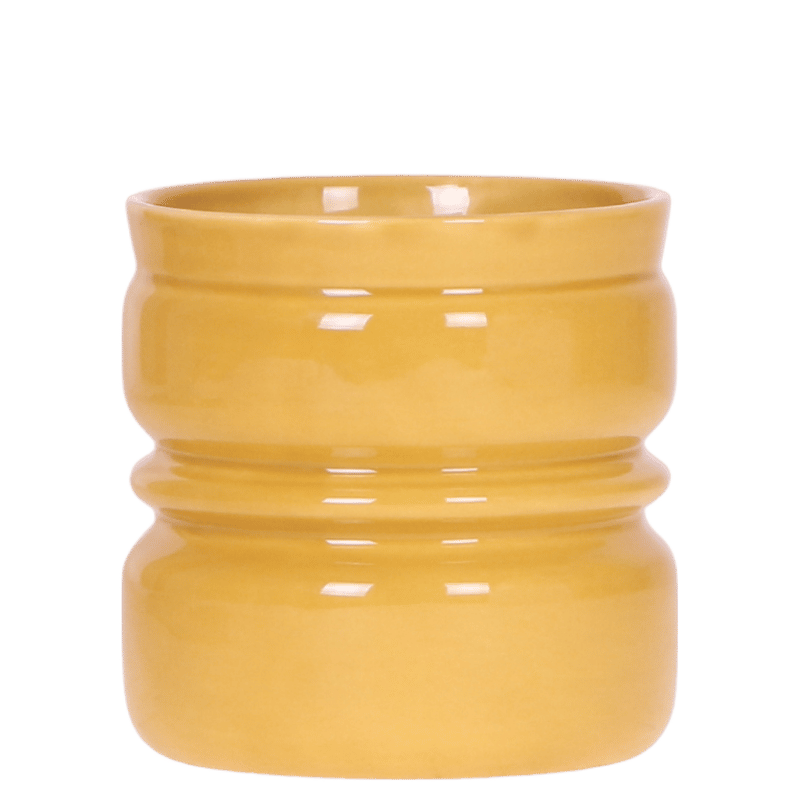 Kolibri Home | Noma sierpot - Mosterdgeel - Ø9cm