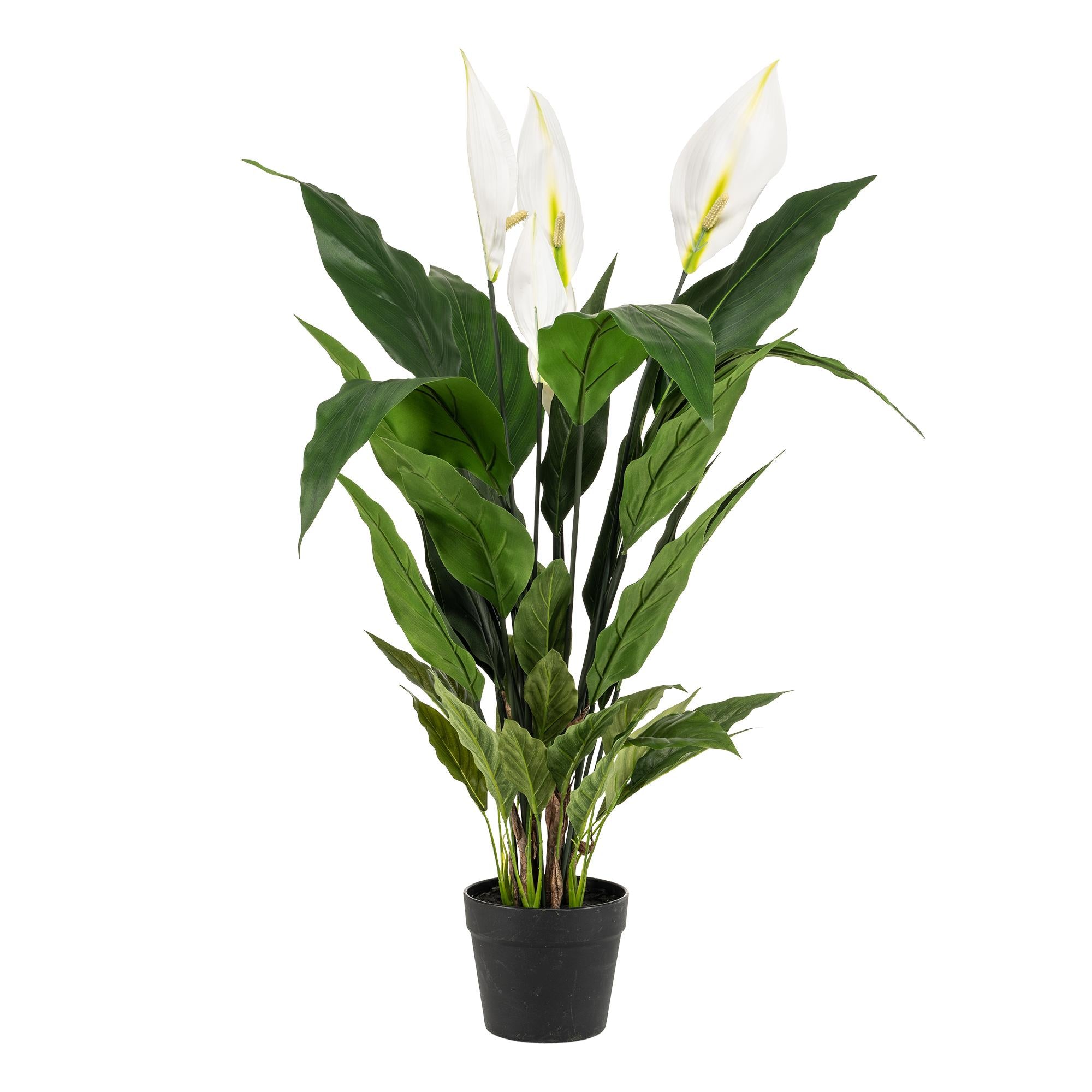 Planta artificial - Spathiphyllum - Lirio de la paz - 90 cm