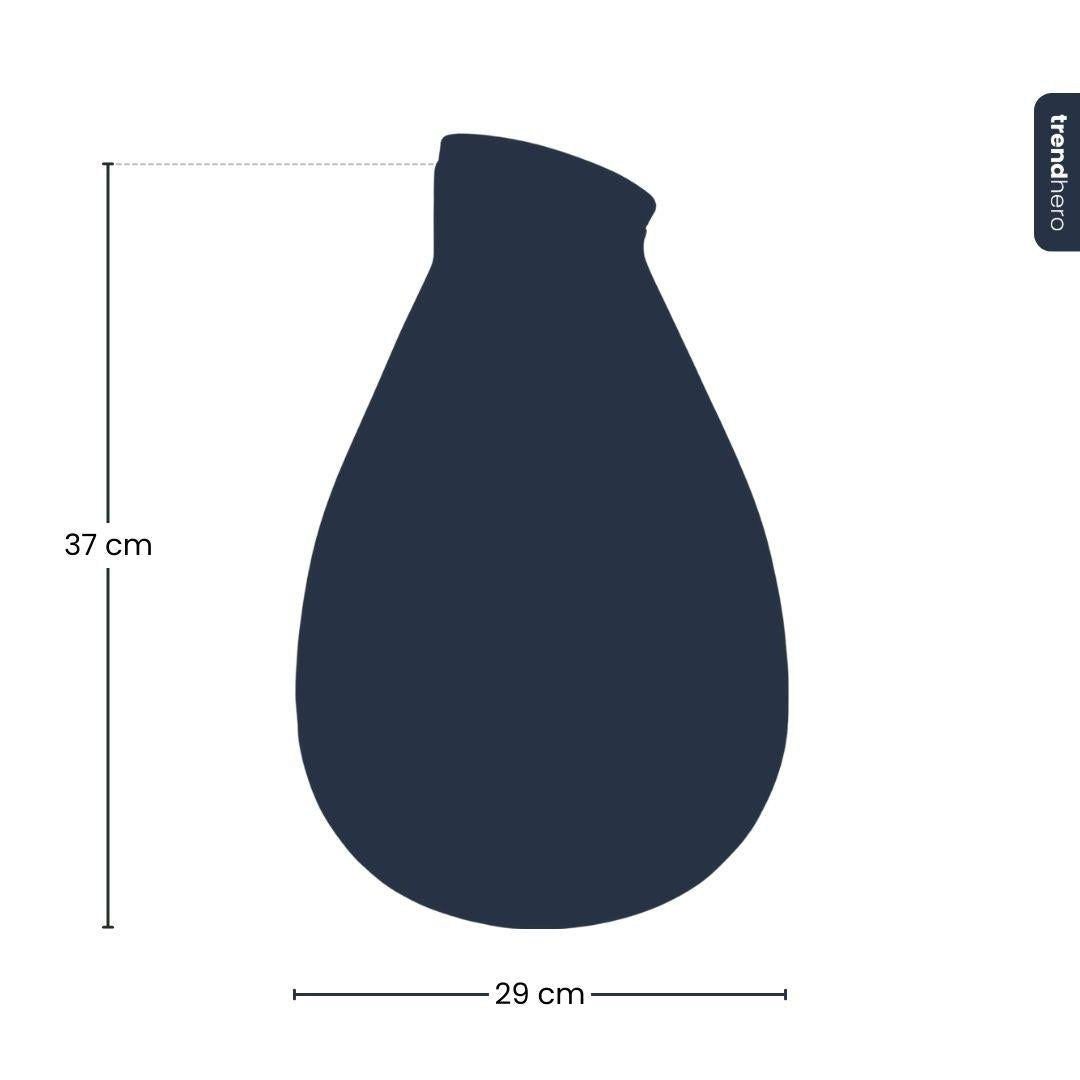Terrariumflasche mit Korken – Geschlossenes Terrarium – Tropfen XL – ↑ 37 cm
