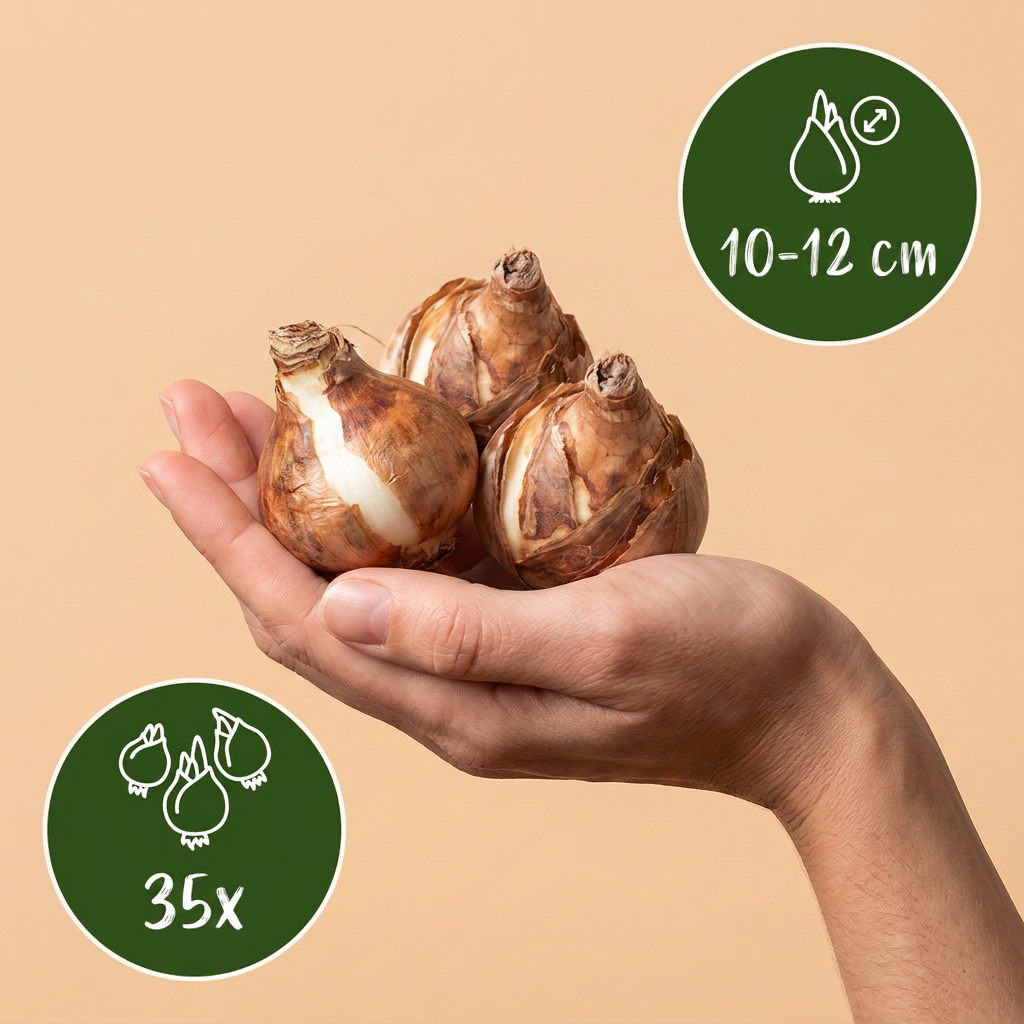35x Bulb Dry Garden - Bloembollen - Droge tuinbollenplanten - Diversen - Zomerbloeier - Bolmaat 10/12