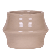 Kolibri Home | Clay sierpot - Zand - Ø9 cm