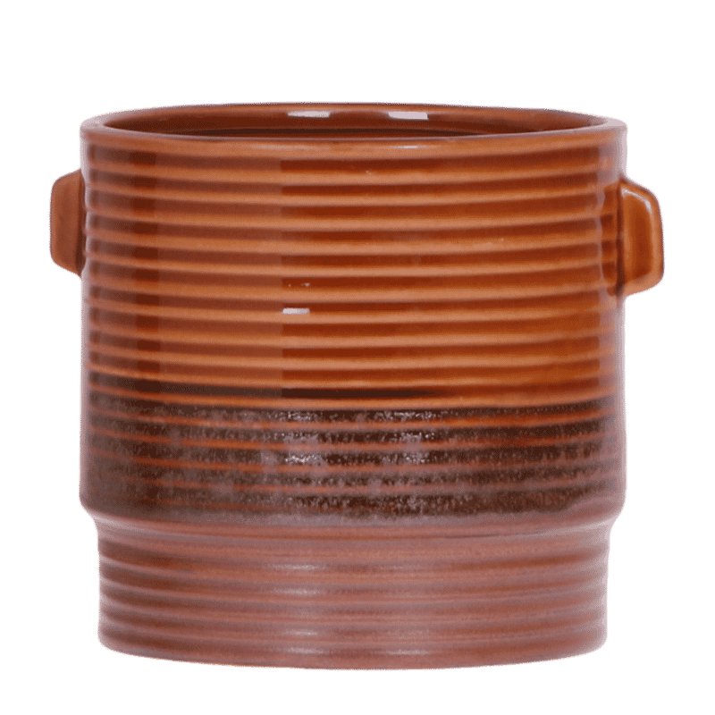Kolibri Home | Sunset sierpot - Geel - Ø12 cm
