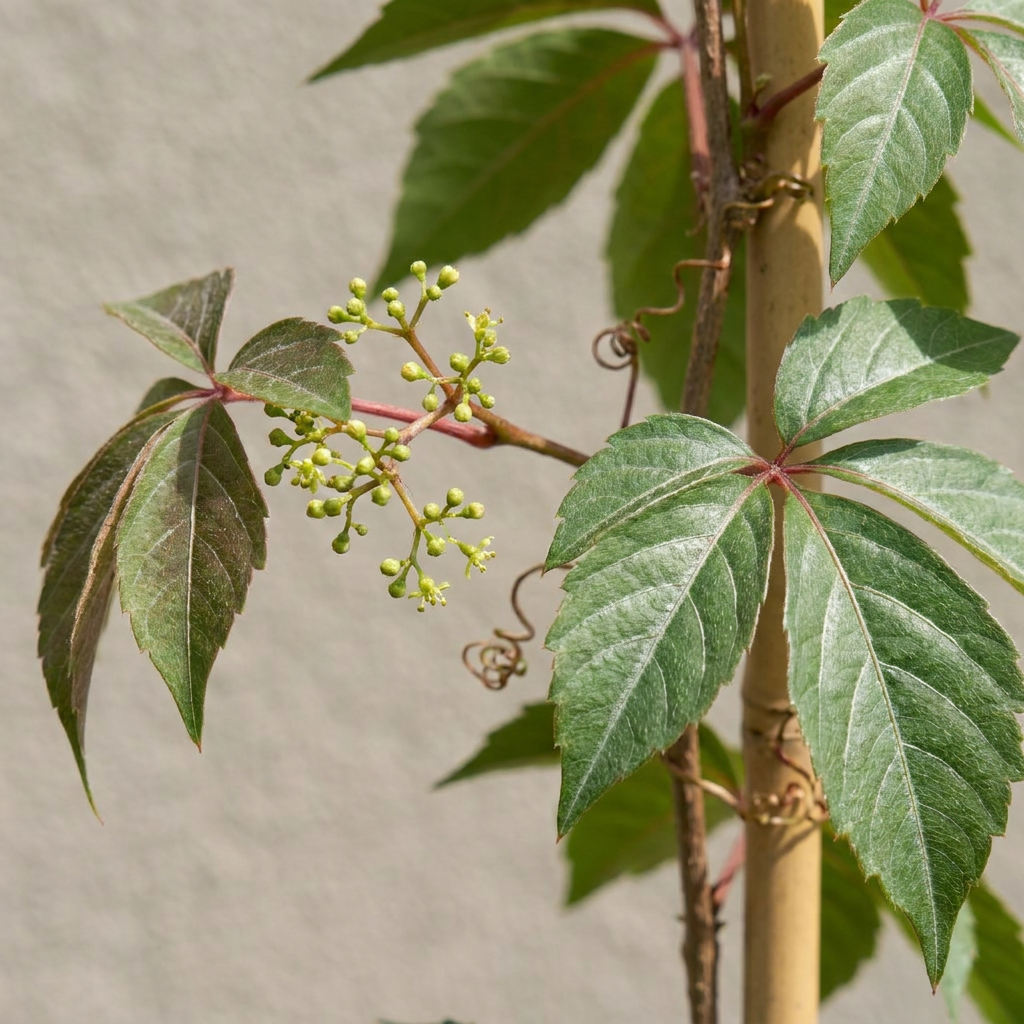 Parthenocissus henryana - Chinese wingerd - Groen - Klimplant - Ø9cm - ↕35cm