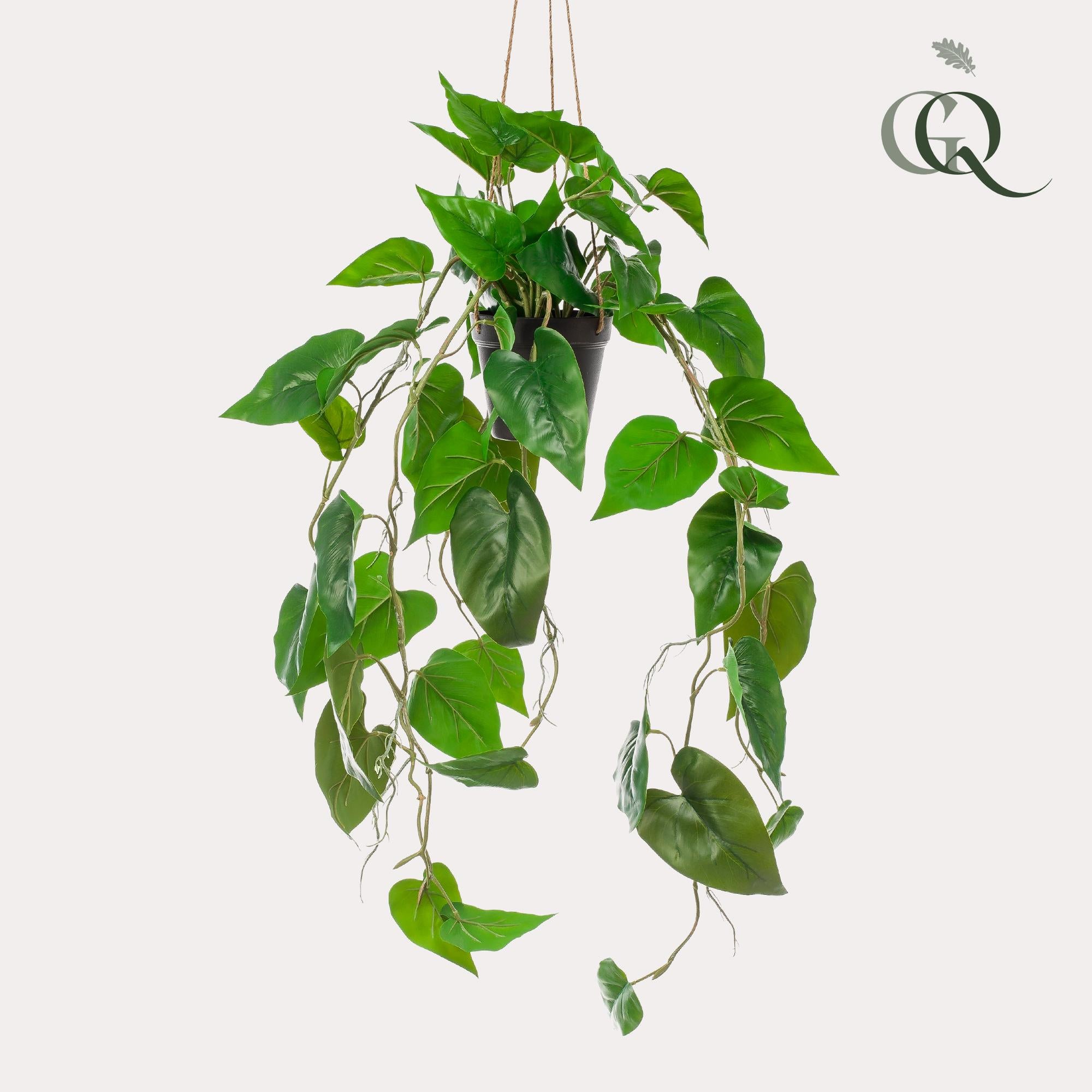 Artificial plant - Philodendron scandens - Climbing Tree Lover - 80 cm