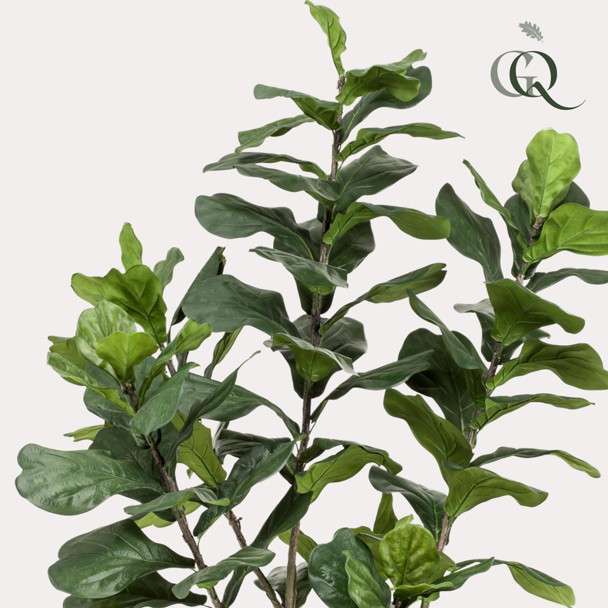 Künstliche Pflanze – Ficus lyrata – Tabakpflanze – 210 cm