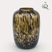 Vaso in vetro - M - H35 W25 - Artic Cheetah Gold