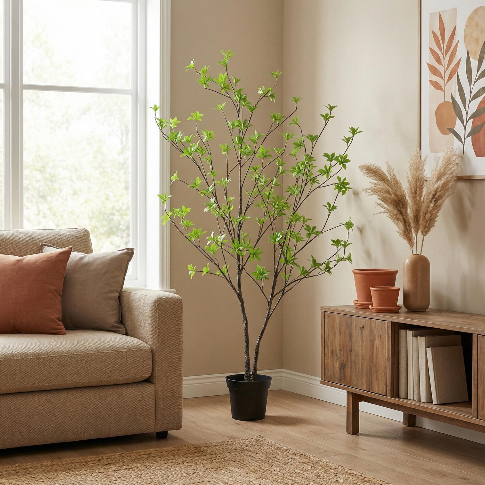 Kunstplant - Tropaeolum - 110cm