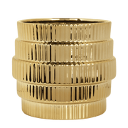 Kolibri Home | Allure Empire Shiny sierpot - Goud - Ø12cm