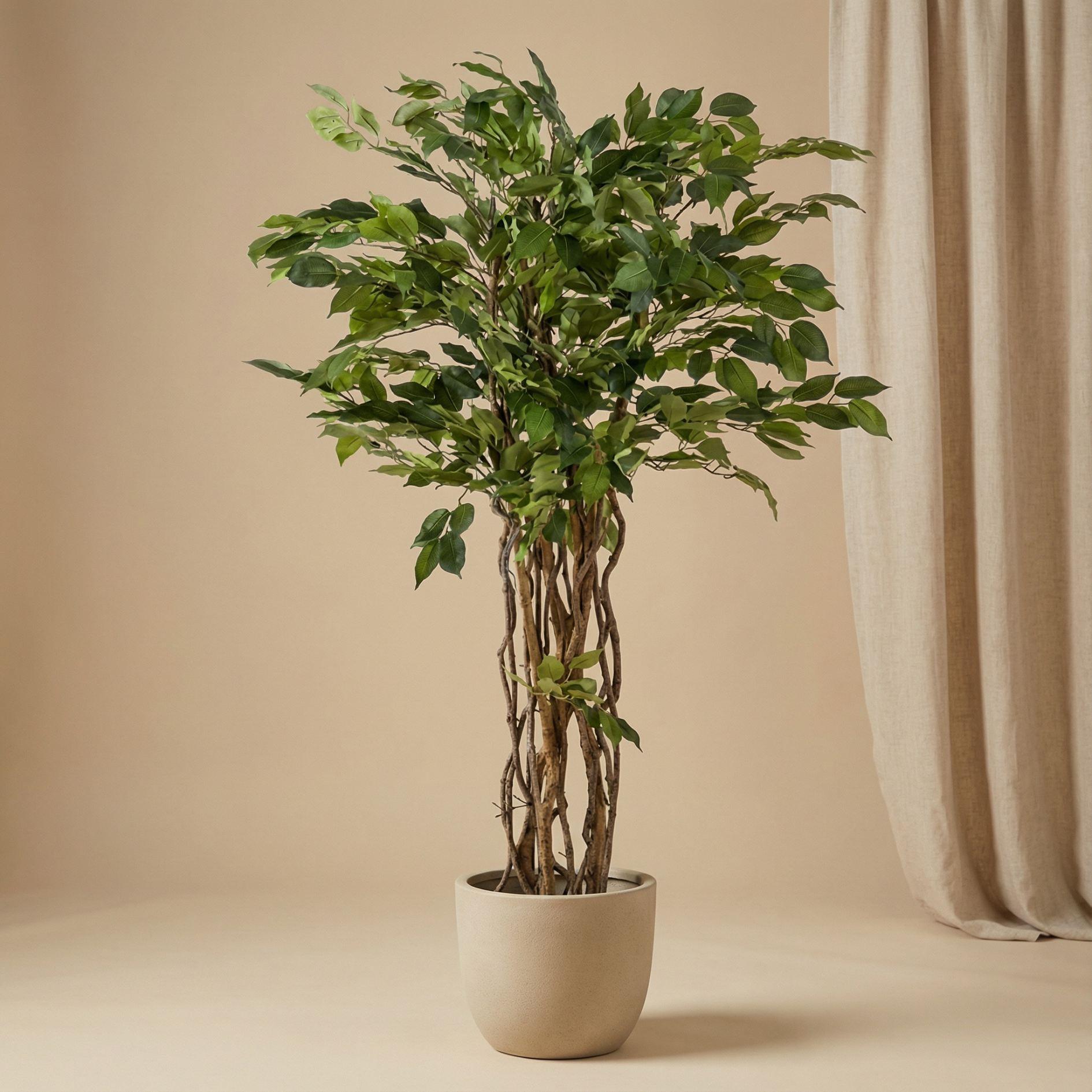 Künstlicher Ficus-Liane-Baum 140 cm - Künstliche Pflanze