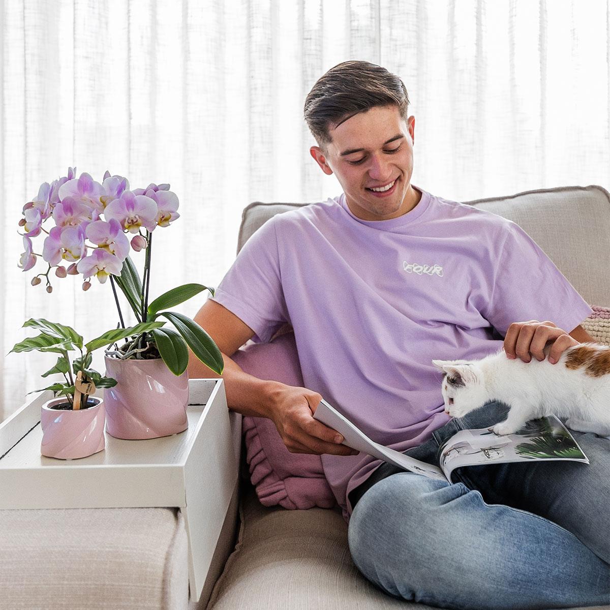 Kolibri Home | Vaso decorativo Candy - Rosa - Ø9cm