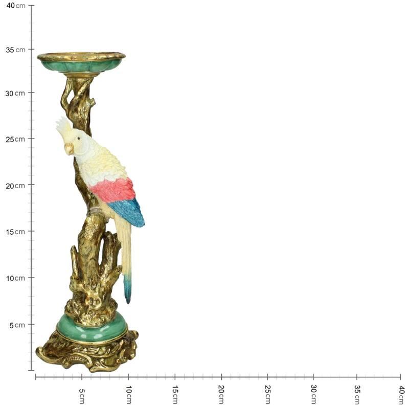 Candeliere - Cacatua Multicolore ↑ 35 cm