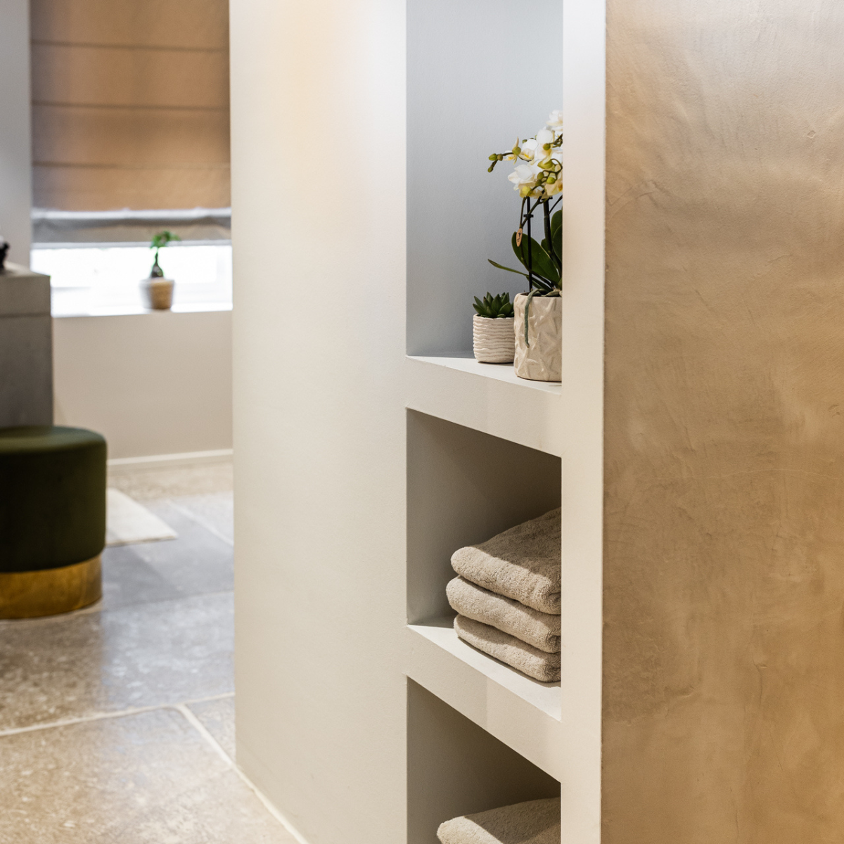 Kolibri Home | Dekorativer Seestern-Übertopf – Cremeweiß – Ø 6 cm