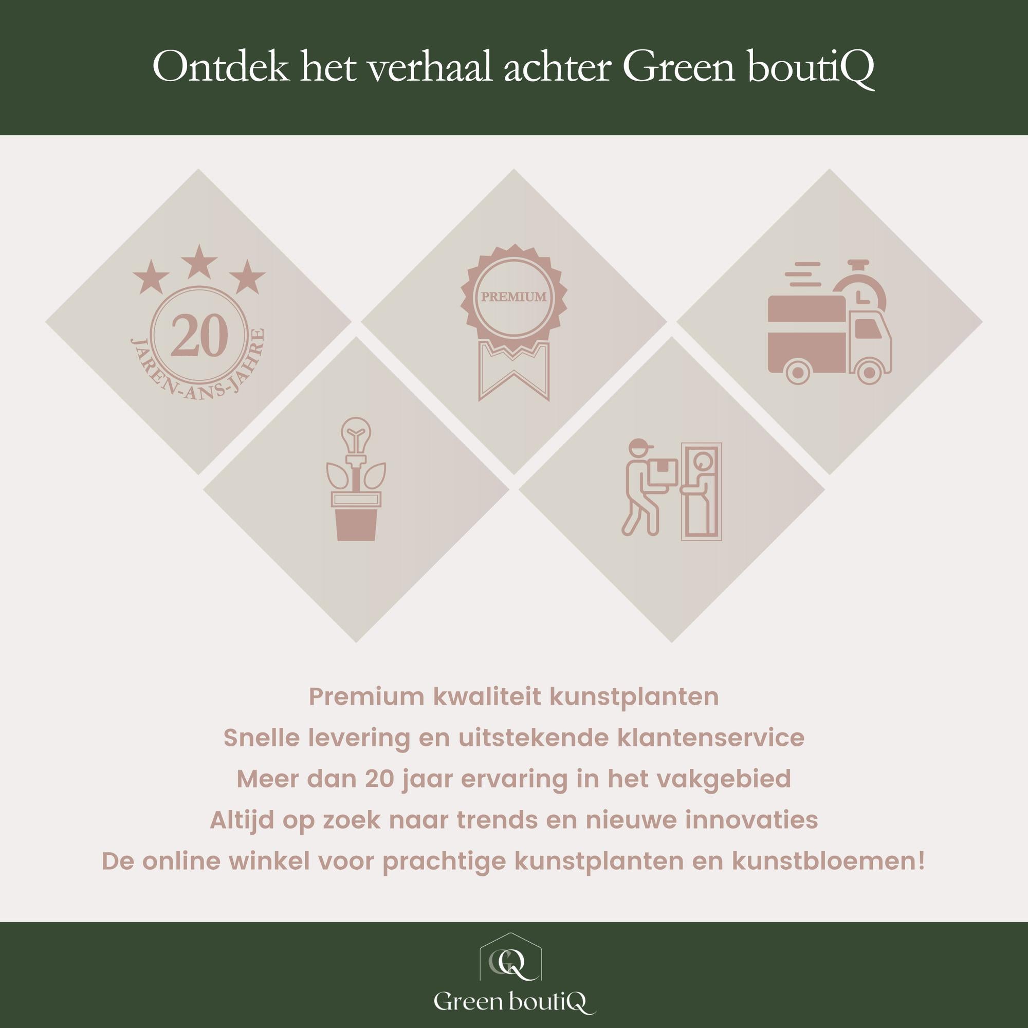 Künstliche Blumen - Strauß - M - Weißer Traum - 60 cm